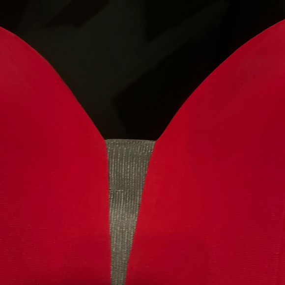 Red Prom Dress Size 8 - Picture 7 of 9